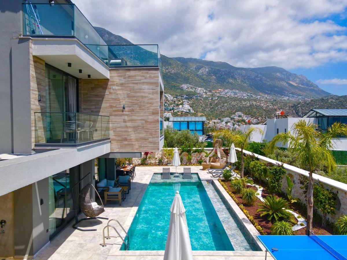 Villa Kazarman, Kalkan'In Kalbinde Denize, Merkeze المظهر الخارجي الصورة