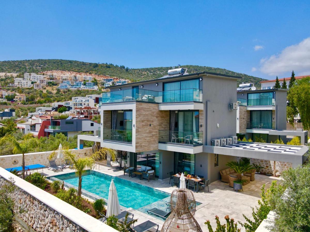 Villa Kazarman, Kalkan'In Kalbinde Denize, Merkeze المظهر الخارجي الصورة