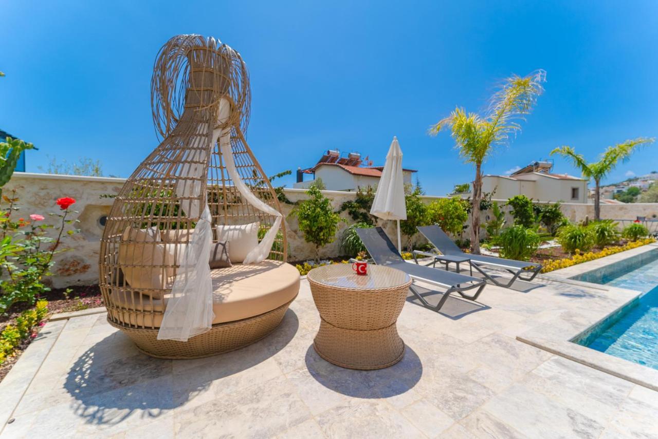 Villa Kazarman, Kalkan'In Kalbinde Denize, Merkeze المظهر الخارجي الصورة