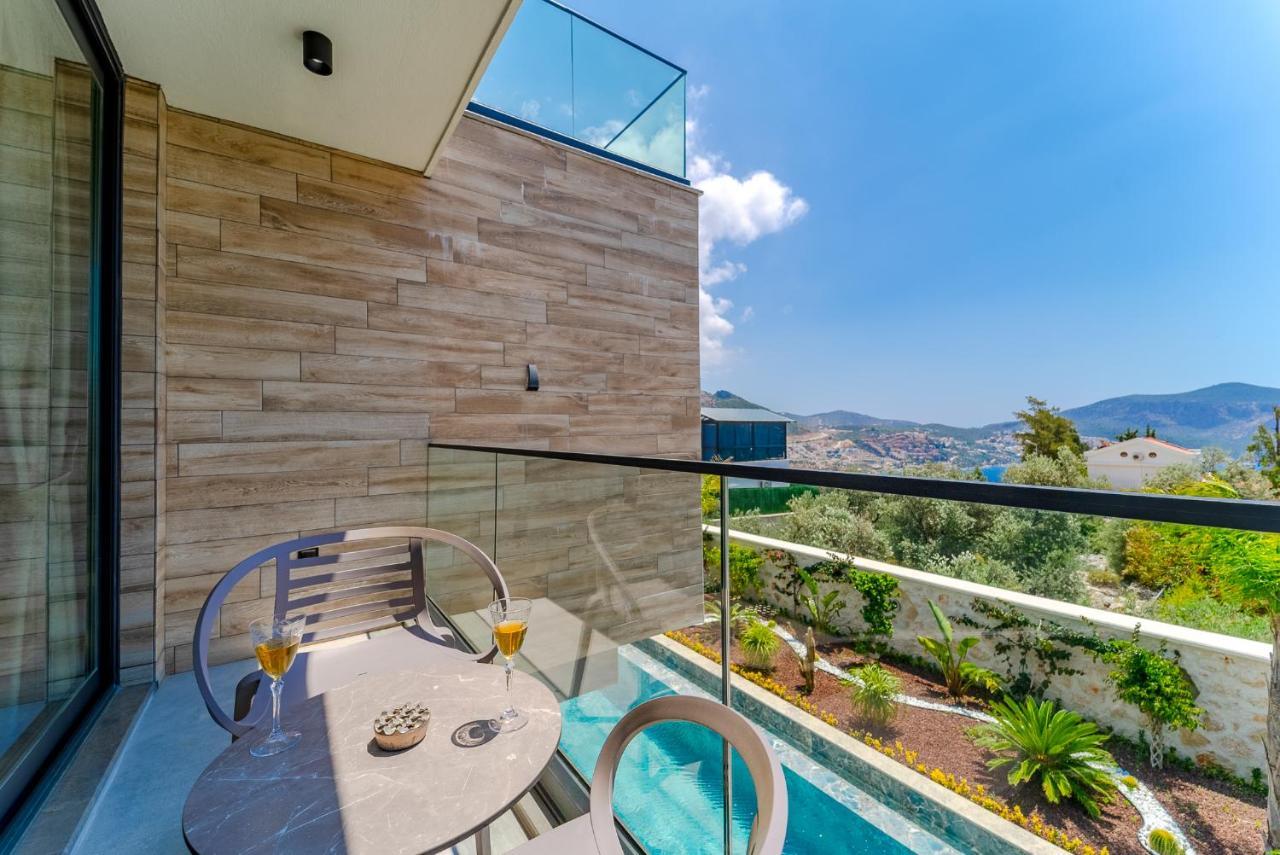 Villa Kazarman, Kalkan'In Kalbinde Denize, Merkeze المظهر الخارجي الصورة