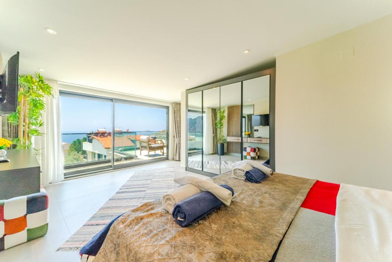 Villa Kazarman, Kalkan'In Kalbinde Denize, Merkeze المظهر الخارجي الصورة