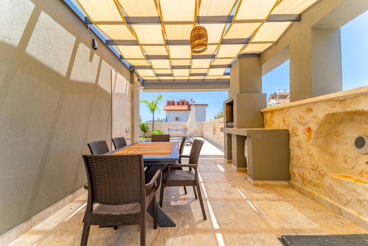 Villa Kazarman, Kalkan'In Kalbinde Denize, Merkeze المظهر الخارجي الصورة