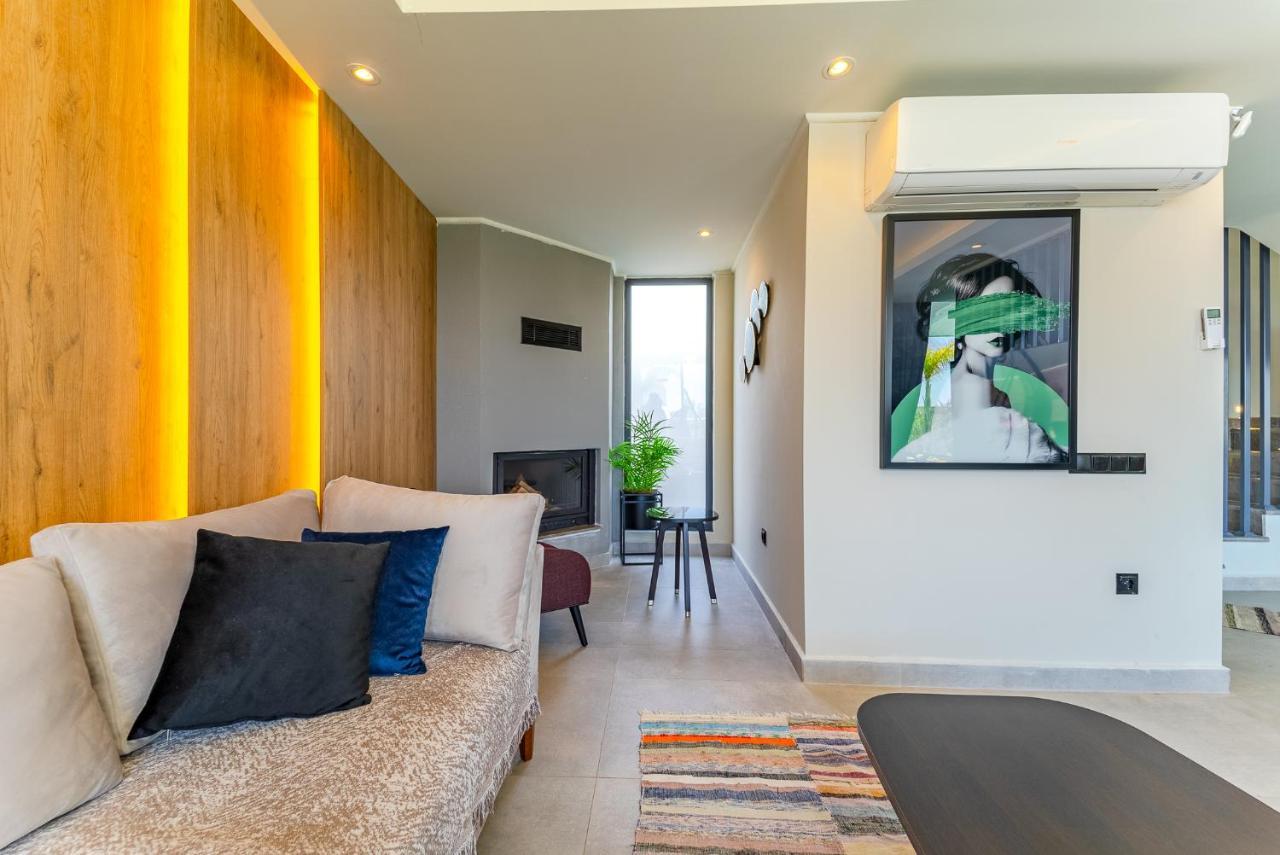 Villa Kazarman, Kalkan'In Kalbinde Denize, Merkeze المظهر الخارجي الصورة