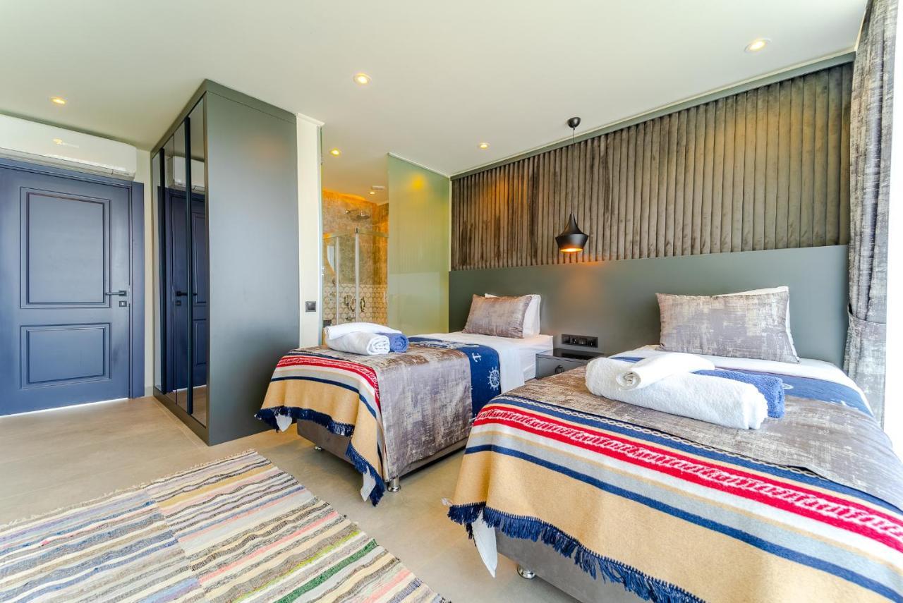 Villa Kazarman, Kalkan'In Kalbinde Denize, Merkeze المظهر الخارجي الصورة