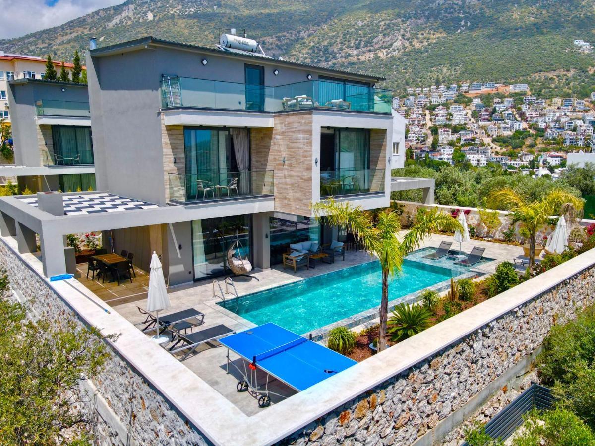 Villa Kazarman, Kalkan'In Kalbinde Denize, Merkeze المظهر الخارجي الصورة