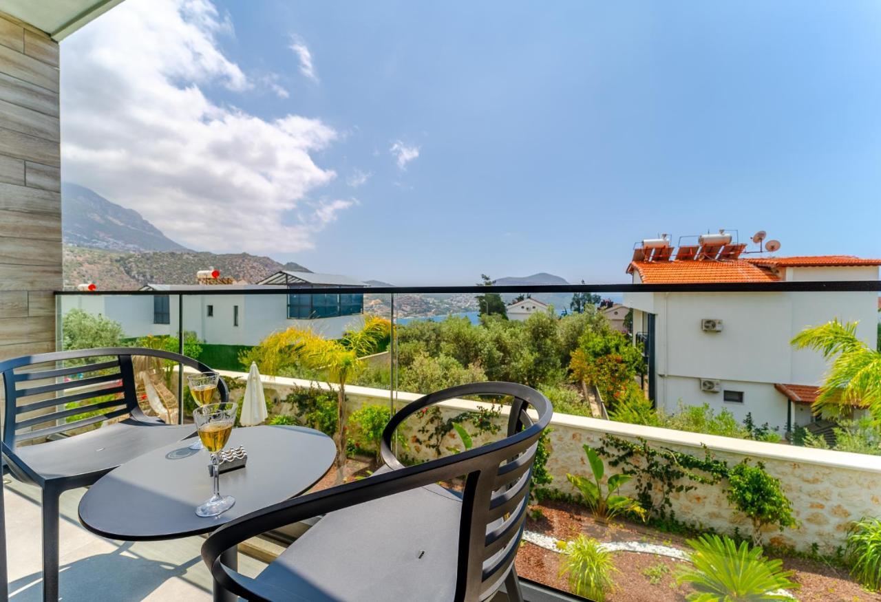 Villa Kazarman, Kalkan'In Kalbinde Denize, Merkeze المظهر الخارجي الصورة