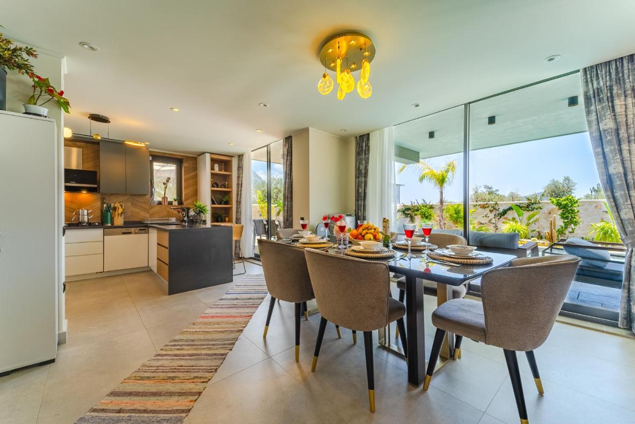 Villa Kazarman, Kalkan'In Kalbinde Denize, Merkeze المظهر الخارجي الصورة