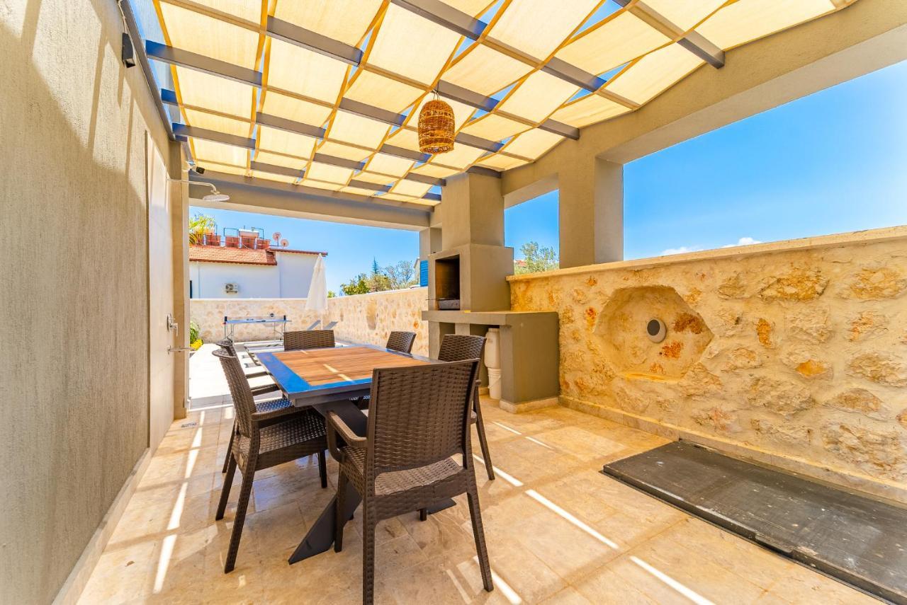 Villa Kazarman, Kalkan'In Kalbinde Denize, Merkeze المظهر الخارجي الصورة