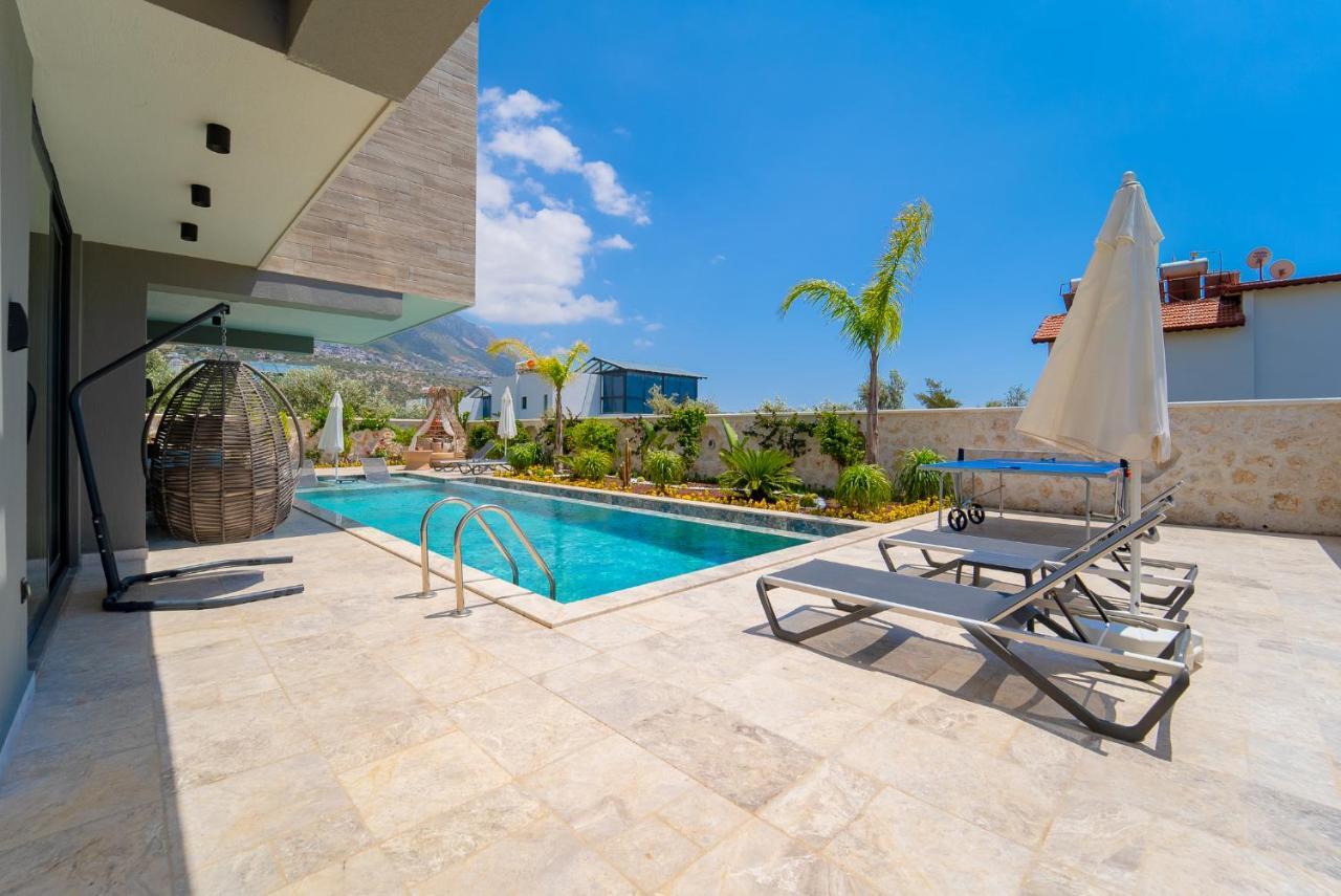 Villa Kazarman, Kalkan'In Kalbinde Denize, Merkeze المظهر الخارجي الصورة