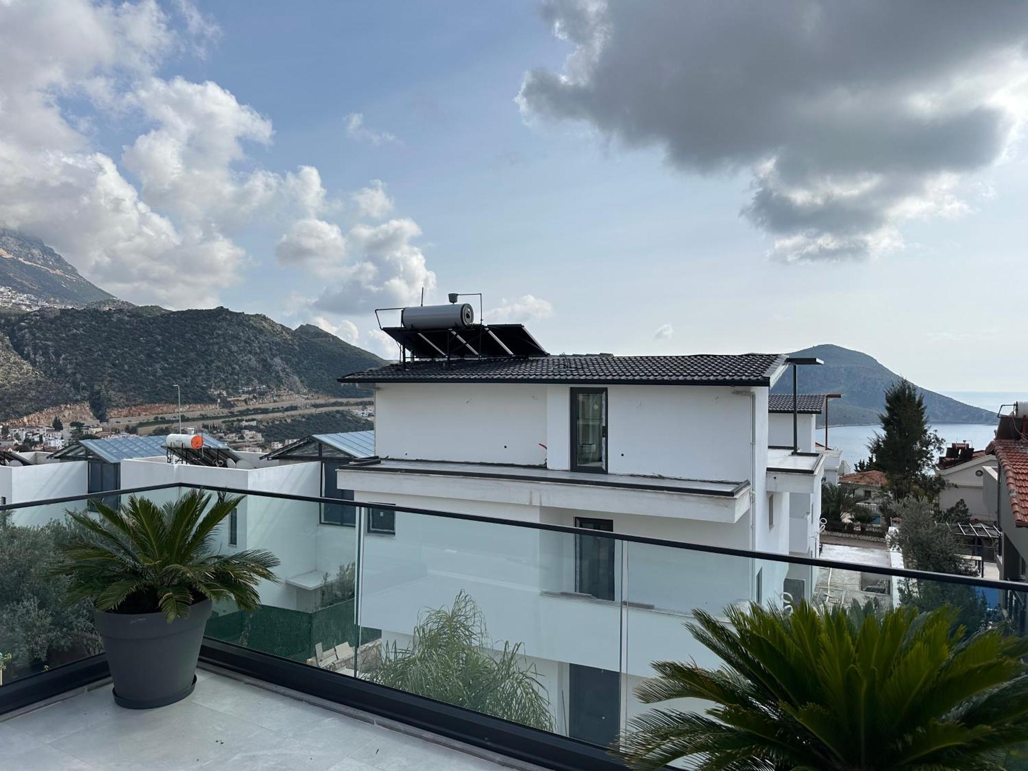 Villa Kazarman, Kalkan'In Kalbinde Denize, Merkeze المظهر الخارجي الصورة